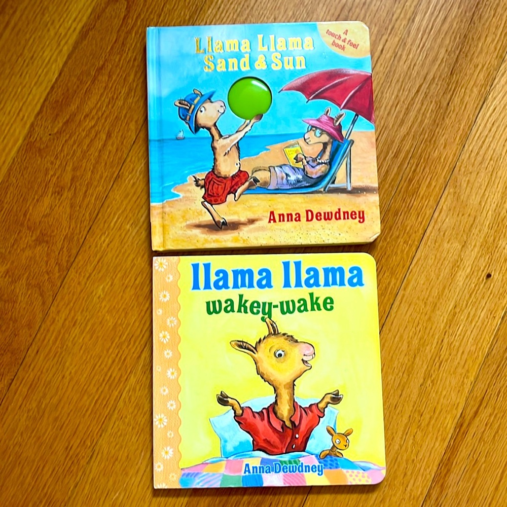 Two Llama Llama Books by Anna Dewdney